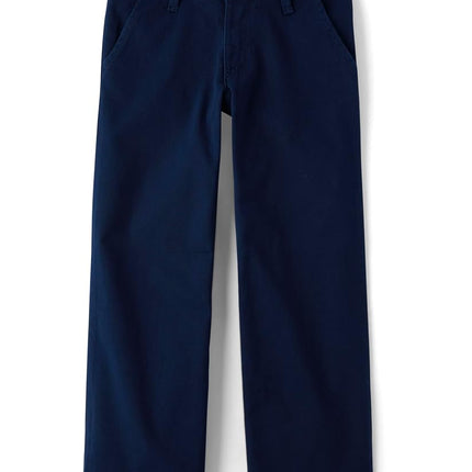 The Children's Place Pantalón de uniforme de gabardina de pierna ancha para niñas, Tidal, 12