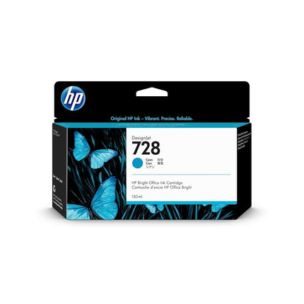 HP 728 Cyan Original Ink Cartridge