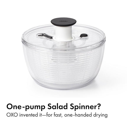 OXO 1045409BL Good Grips Little Salad & Herb Spinner Small