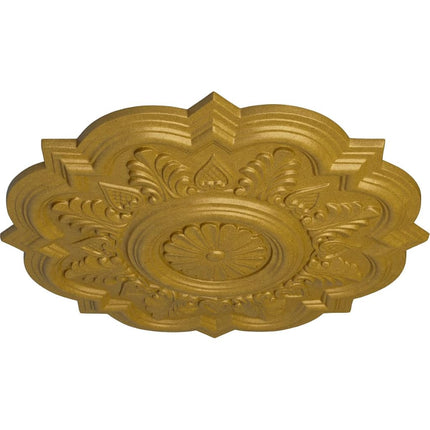Ekena Millwork CM20DRPGS Deria Ceiling Medallion, Pharaohs Gold
