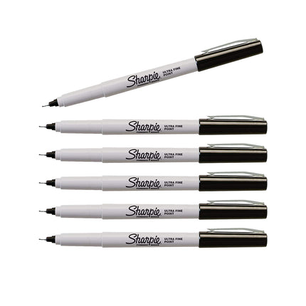 Sharpie Permanent Marker, Ultra-Fine Point, Pink, 