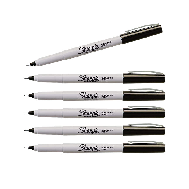 Sharpie Permanent Marker, Ultra-Fine Point, Pink, 