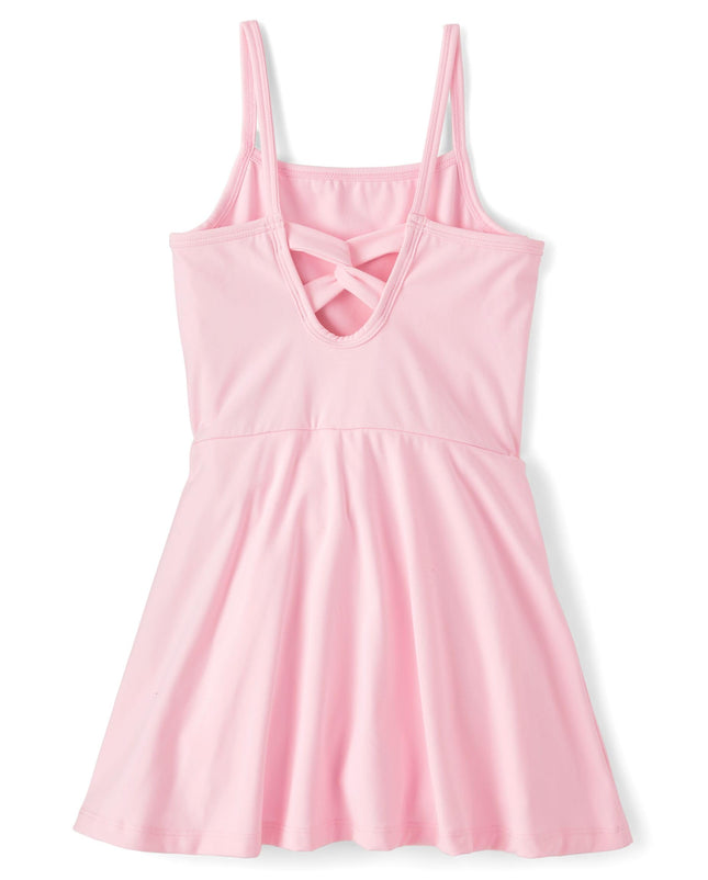 The Children's Place Girls' Athletic Sleeveless Tennis Dresses, Cameo, X-Large