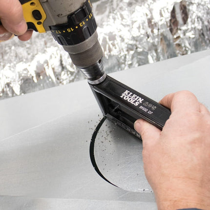 Hole Cutter, Adjustable Cutter from 5 to 30.5 cm, Cuts 24 Gauge Steel and 26 Gauge Stainless Klein Tools 89552