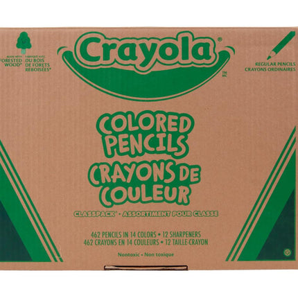 Crayola Coloured Pencils Classpack, 462 Count