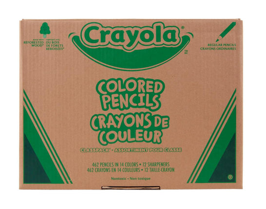 Crayola Coloured Pencils Classpack, 462 Count