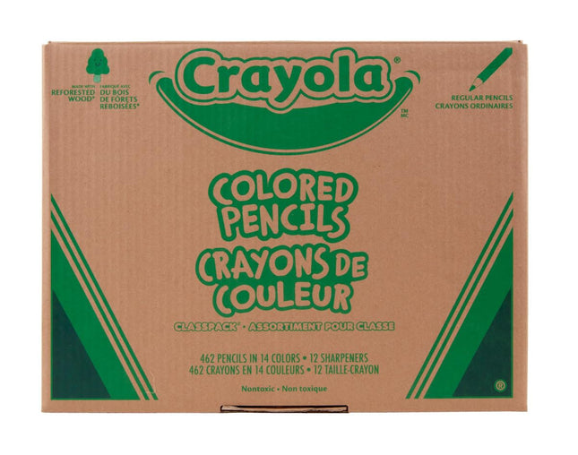 Crayola Coloured Pencils Classpack, 462 Count