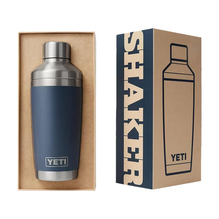 YETI Rambler 20 oz Cocktail Shaker, Stainless Steel, Vacuum Insulated, White