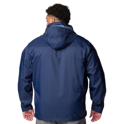 Columbia Men’s Glennaker Lake II Rain Jacket, Collegiate Navy, XL Tall