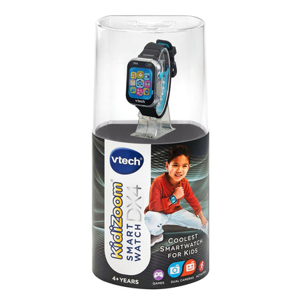 VTech KidiZoom Smartwatch DX4, Negro
