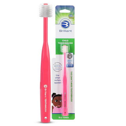 Brilliant Child Toothbrush By Baby Buddy, Pink, 1 