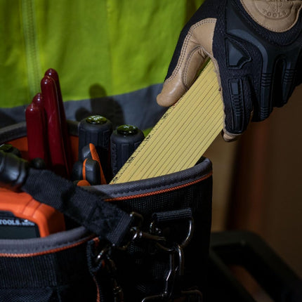 Klein Tools 911-6 Regla Plegable de 6 Pies, Fibra de Vidrio Duradera, Lectura Exterior