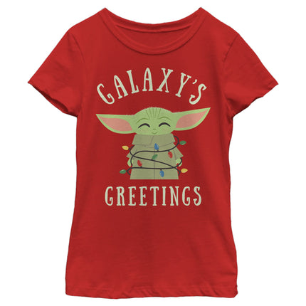 Star Wars Mandalorian Christmas Lights Girl's Soli