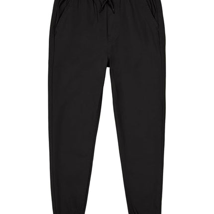 Nautica Boys' School Uniform Jogger Pant, Black, 18-20