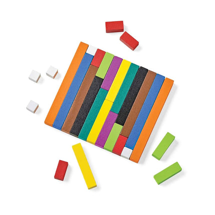 ETA hand2mind Cuisenaire Rods - 74 Piece Wood Introductory Set by ETA hand2mind
