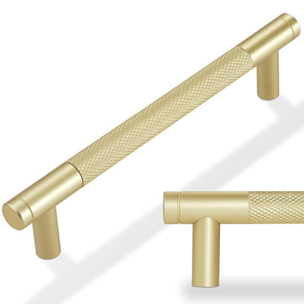POVEFONK 20 Pack 6-5/16 inch(160mm) Brushed Brass 