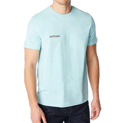 Nautica Men's Short Sleeve Solid Crew Neck T-Shirt