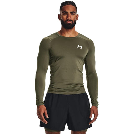 Under Armour Men's HeatGear® Armour Long Sleeve T-Shirt Green