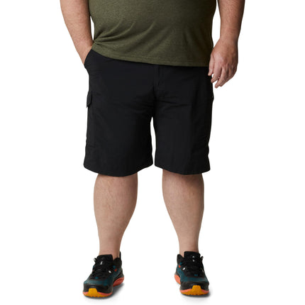 Columbia Men’s Hiking Cargo Shorts, SILVER RIDGE CARGO SHORT, Nylon, Black, Size: 38, AM4084