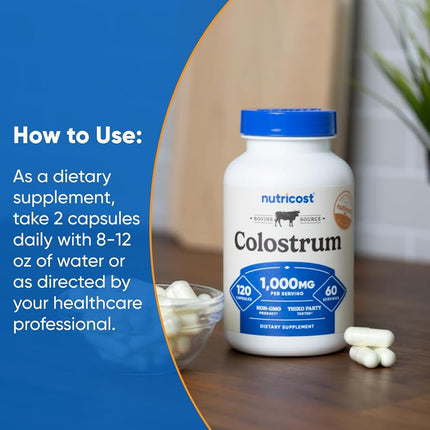 Nutricost Colostrum 1 Bottle