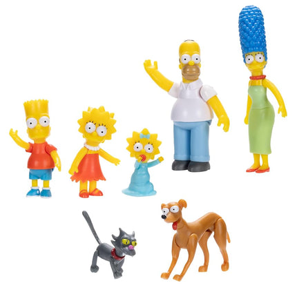 THE SIMPSONS Action Figures Family Multi-Pack 6.35cm Figures