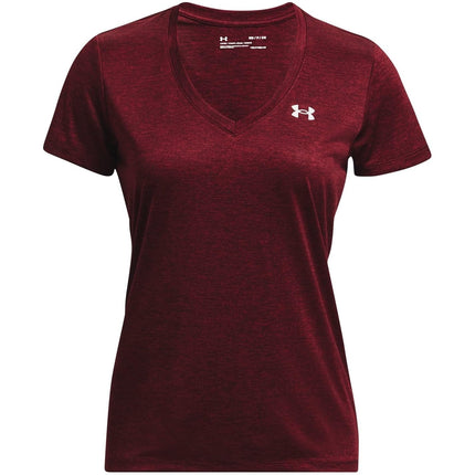Under Armour Womens Tech Twist V Neck Short Sleeve