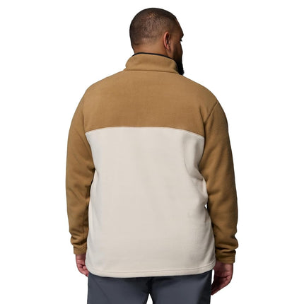 Columbia Men's Steens Mountain Half Snap 2, Fleece Pull Over, Dark Stone/Delta/Black, XX-Large