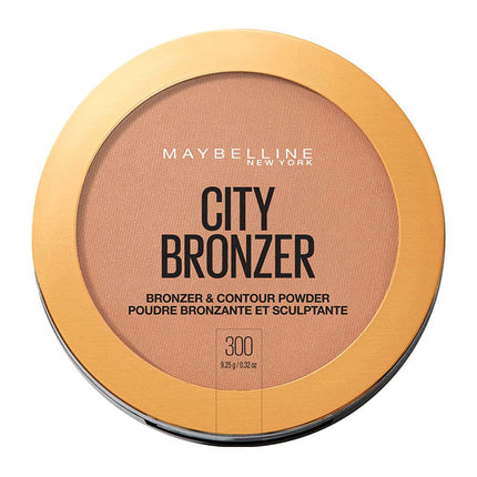MAYBELLINE - City Bronzer Poudre Bronzante & Contour Teint Foncée - 9,25 g (0.32 oz)