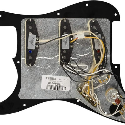 Fender Vintage Noiseless Prewired Stratocaster Pickguard - 3-Ply Black