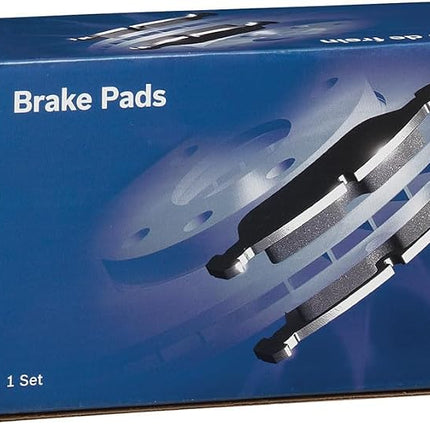 Bosch Blue BE1322H Semi-Metallic Disc Brake Pad Set with Hardware - Front