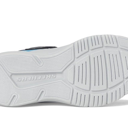 Skechers Boys' Microspec Advance Trainer, Navy, 10 UK Child