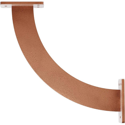 Ekena Millwork BKTM02X11X11BRHCO 2 inch W x 11 inch D x 11 inch H Bradford Steel Bracket, Hammered Copper