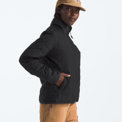 The North Face Doudoune Femme Junction (Tailles Standard et Grandes Tailles) | Manteau d'Hiver avec Finition Déperlante et Poches Main Zippées Sécurisées, TNF Black, XX-Large