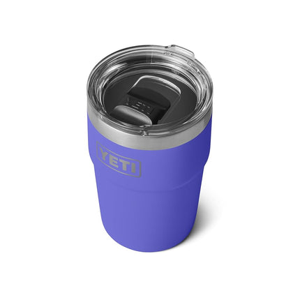 YETI Rambler 16 oz Stackable Tumbler, Vacuum Insulated, Stainless Steel with MagSlider Lid, Ultramarine Violet