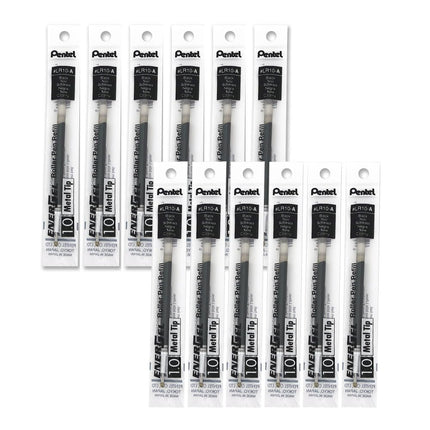 Pentel 1.0 mm Energel Refill - Black (Pack of 12 R