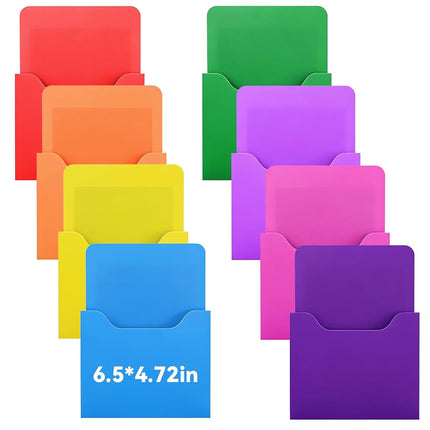 Gilprop 8 Pack Magnetic File Folder Holder for Whi