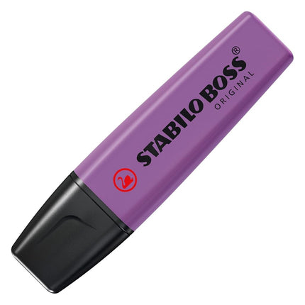 Stabilo Boss Highlighter, Deskset (15 Pieces) - 9 fluorescent colours, 6 pastel colours