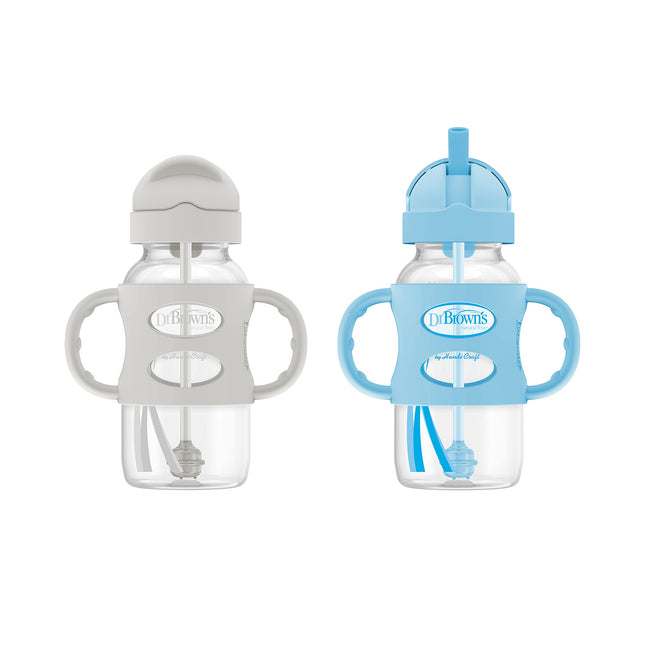 Dr. Brown's Milestones Wide-Neck Sippy Straw Bottl