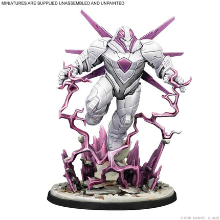 Asmodee | Marvel: Crisis Protocol - Bastion, Nimrod & Omega Sentinel | Miniatures Game | Ages 14+ | 2 Players | 90 Minutes Playing Time