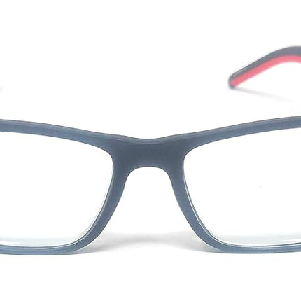 Foster Grant Ironman IronFlex Reading Glasses, Black/Red (+2.00)