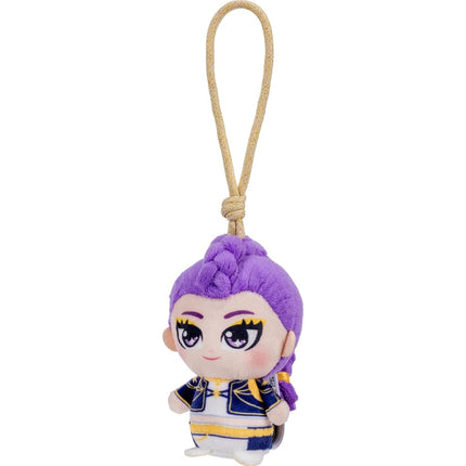 Jazwares KPop Demon Hunters 3-Pack 4-inch Clip-On Plush - Rumi, Mira, Zoey