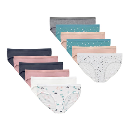Hanes Brief Underwear, Stretch Cotton Panties for 