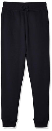 Nautica Girls' Little Fleece Sweatpants, Functional Pockets, Elastic Waistband & Drawstring Closure, Navy, 16