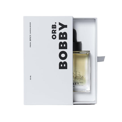 Orb Oils Fragrance Oil | Gender-Free, Alcohol-Free & Skin-Friendly with 8-Hour Wear | Multi-Use Body & Home Fragrance Suitable for Sensitive Skin & Made in Australia (Bobby - 1 Fl Oz)