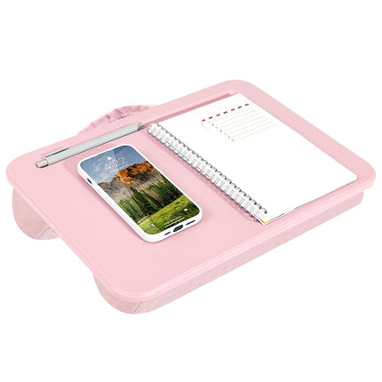 LapGear Compact Lap Desk - Rose Quartz - Fits up to 13.3 Inch laptops - Pack of 12 - Style No. 43004