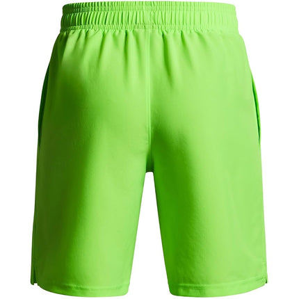 Under Armour Boys UA Tech Woven Wordmark Shorts Hyper Green 9-10 Years