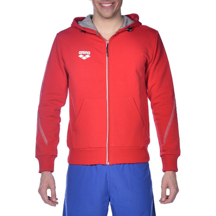 Arena Hooded Jacket-1D347 Hooded Jacket Red XS