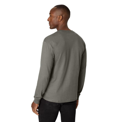 Hanes Men's O5719 henley shirts, Pebblestone Crossdye, L UK