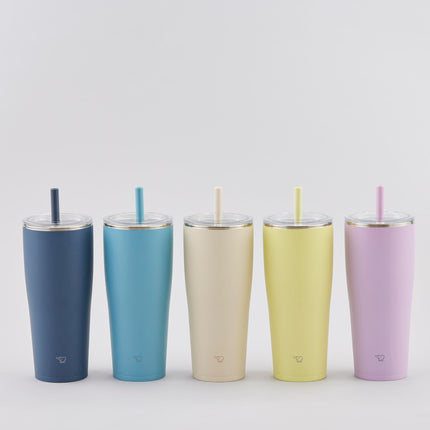 Zojirushi SX-HA89H-VM Stainless Tumbler with Straw 30 ounces Mauve Purple