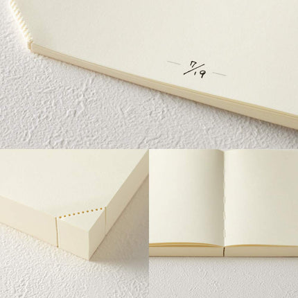 Midori 15312006 MD Notebook, Journal, A5, 1 Page Per Day, Unruled A